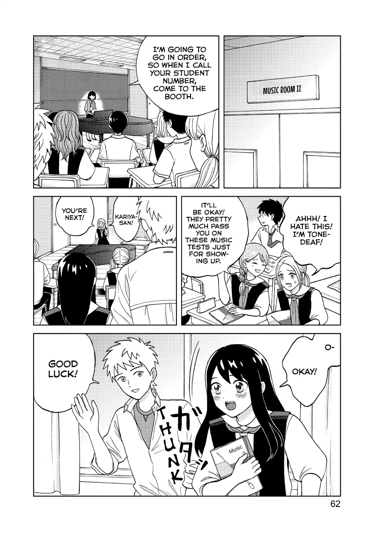 I Want to Hold Aono-kun so Badly I Could Die Chapter 2 page 2 - Chapter 2: Singing Practice