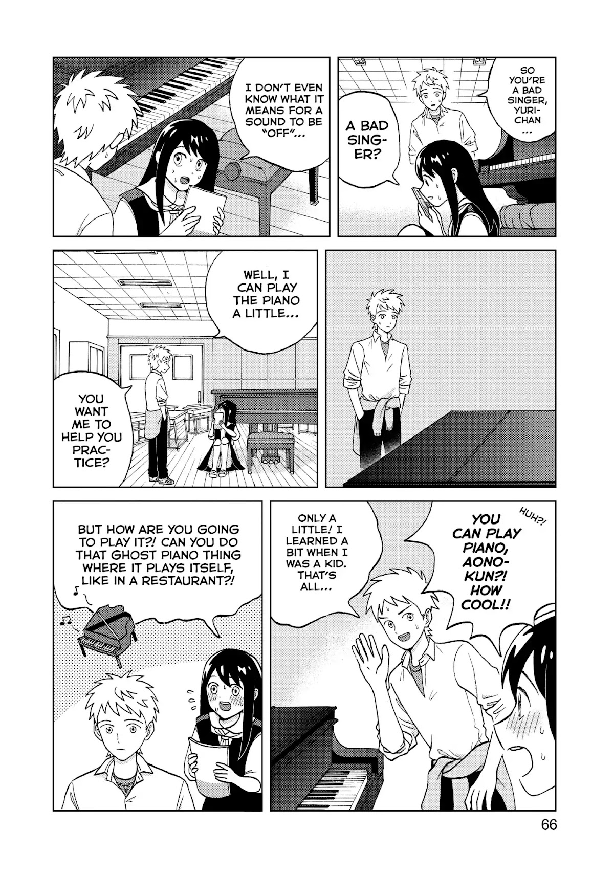 I Want to Hold Aono-kun so Badly I Could Die Chapter 2 page 6 - Chapter 2: Singing Practice