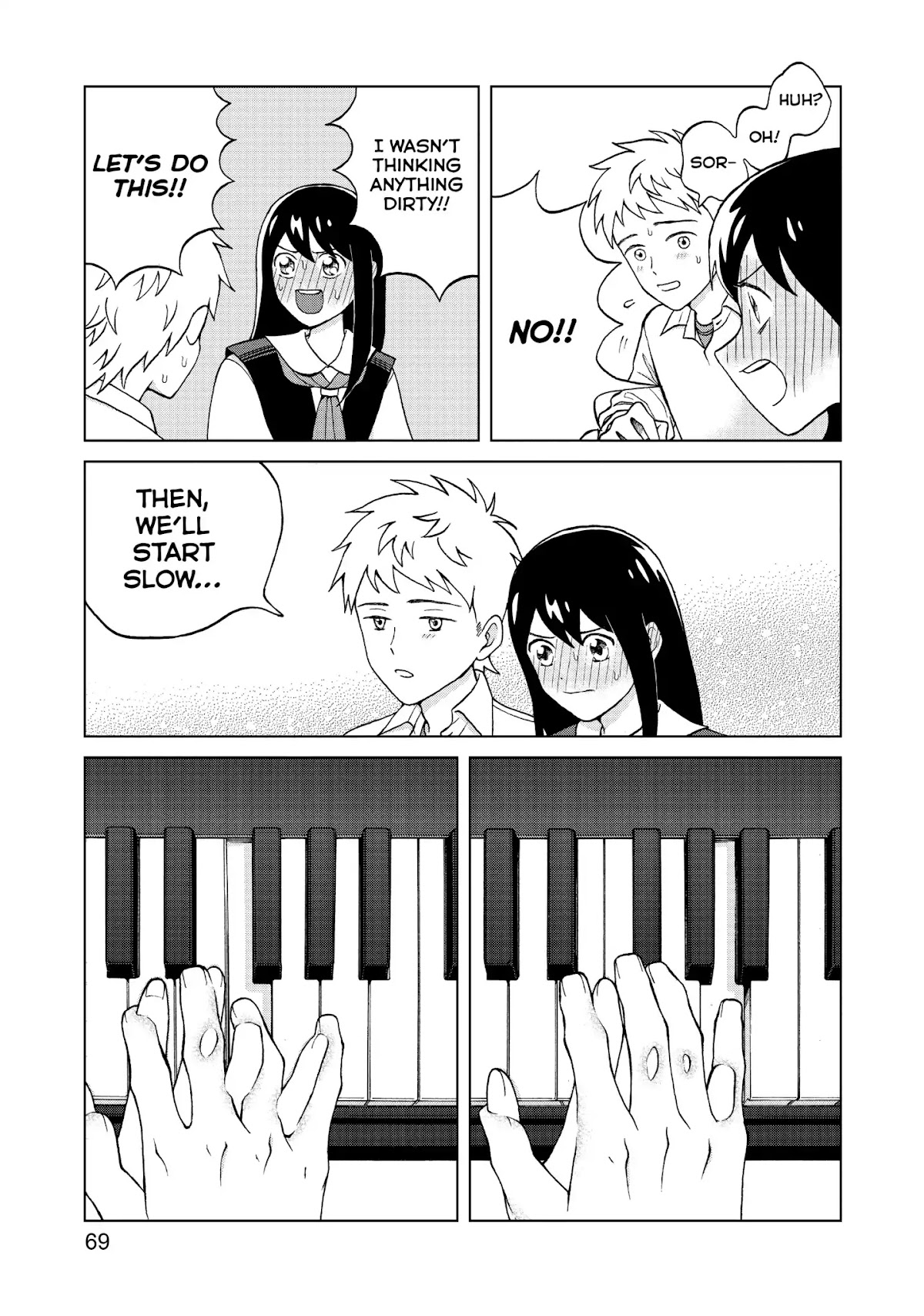 I Want to Hold Aono-kun so Badly I Could Die Chapter 2 page 9 - Chapter 2: Singing Practice