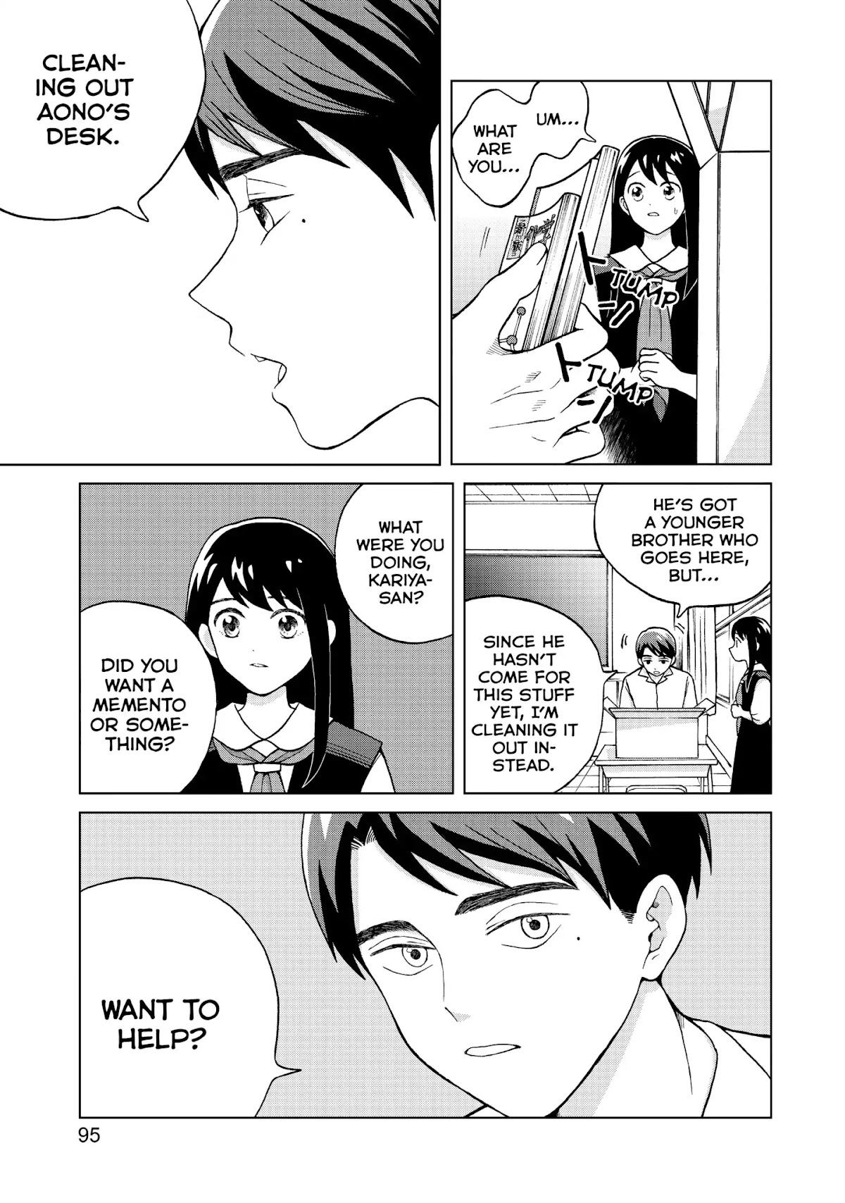 I Want to Hold Aono-kun so Badly I Could Die Chapter 3 page 9 - Chapter 3: Aono-kun's Friend