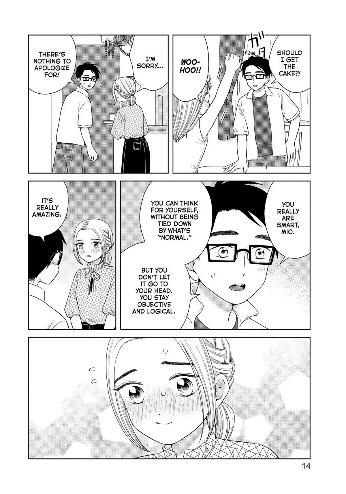 I Want to Hold Aono-kun so Badly I Could Die Chapter 38 page 15 - Chapter 38: Separate Worlds (Combine with chapter 39)