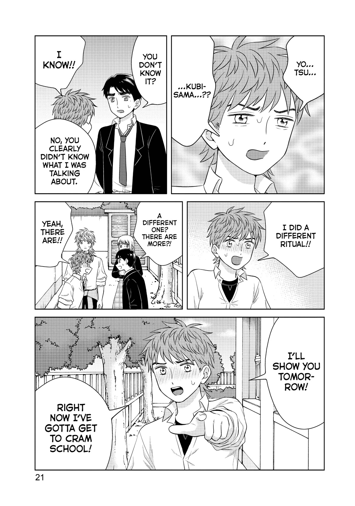 I Want to Hold Aono-kun so Badly I Could Die Chapter 44 page 21 - Chapter 44