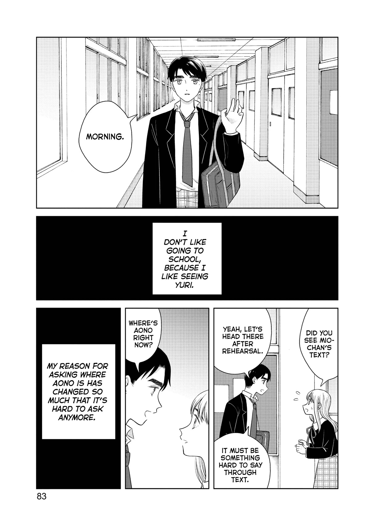 I Want to Hold Aono-kun so Badly I Could Die Chapter 46 page 17 - Chapter 46