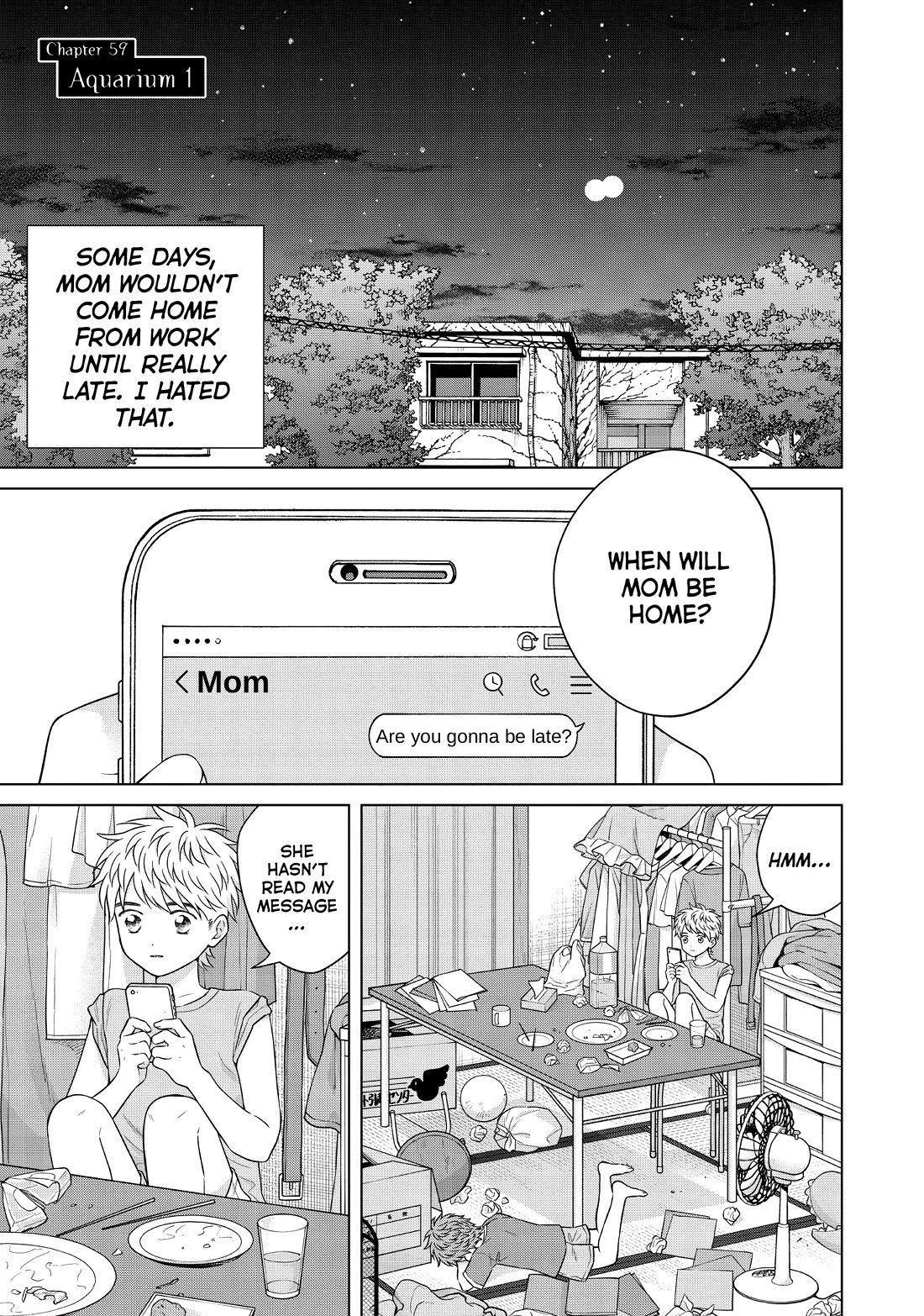 I Want to Hold Aono-kun so Badly I Could Die Chapter 59 page 1 - Chapter 59