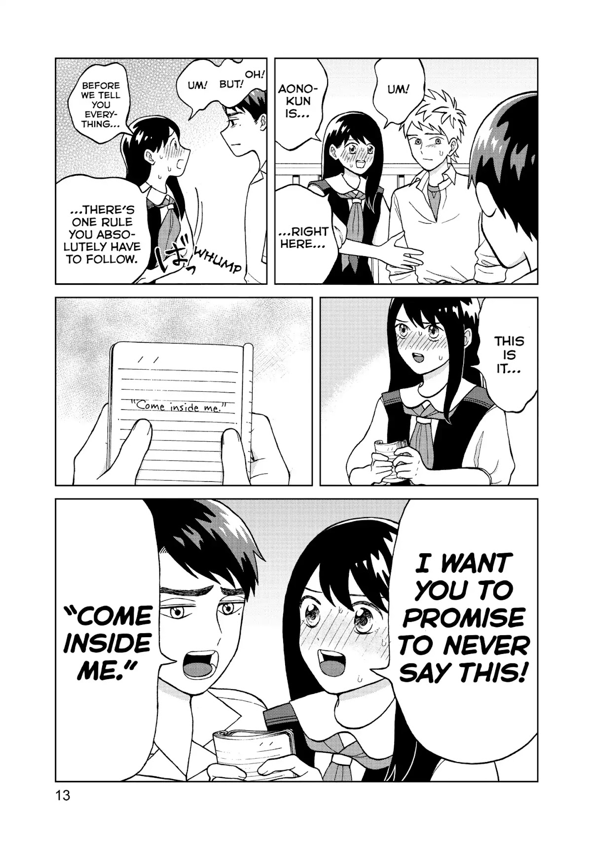 I Want to Hold Aono-kun so Badly I Could Die Chapter 6 page 14 - Chapter 6: Helper