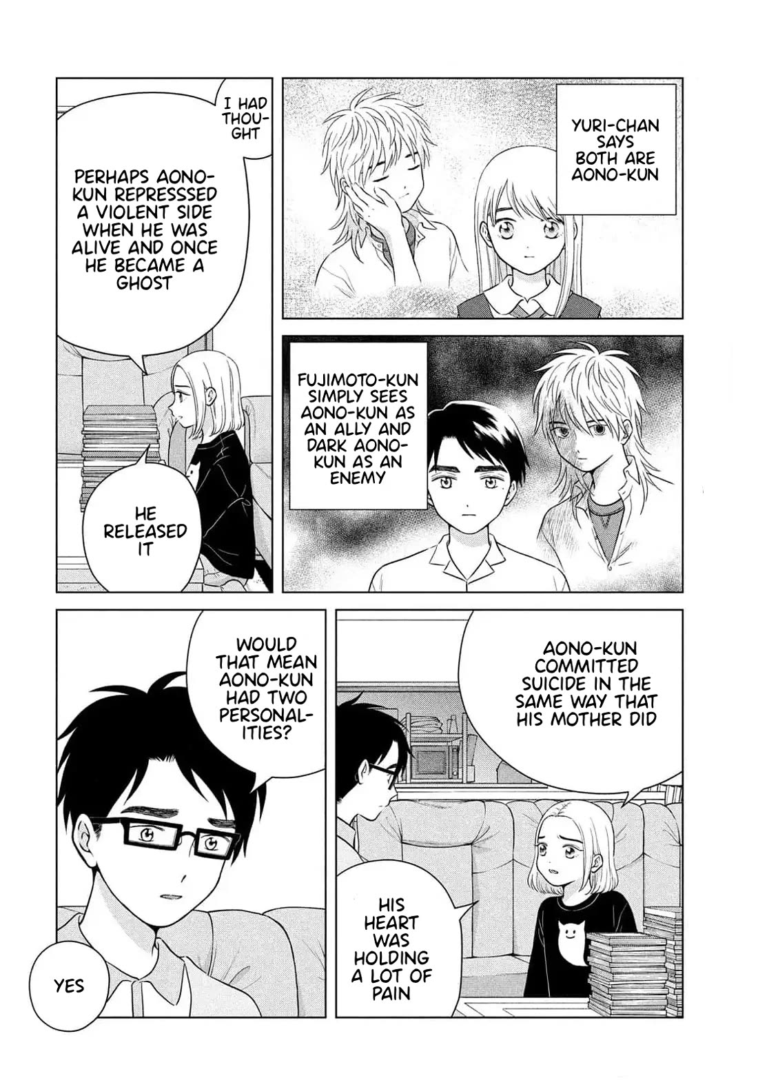 I Want to Hold Aono-kun so Badly I Could Die Chapter 66 page 8 - Chapter 66: The Conditions under which Dark Aono-kun appears
