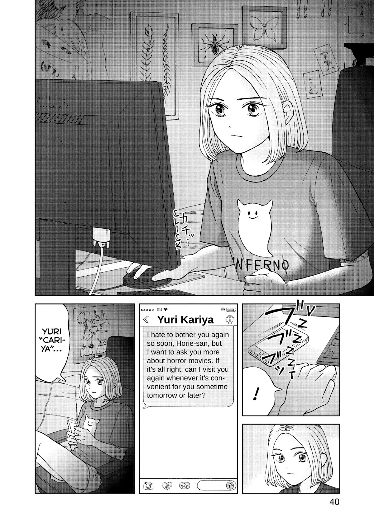 I Want to Hold Aono-kun so Badly I Could Die Chapter 7 page 2 - Chapter 7: The Ghost Study Group