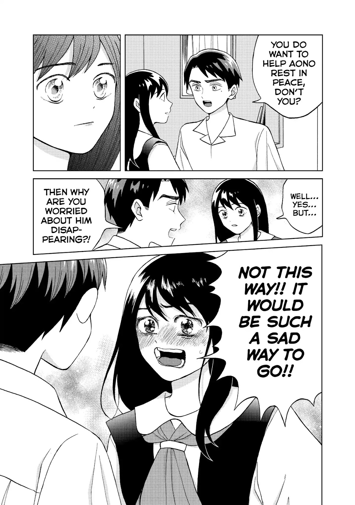 I Want to Hold Aono-kun so Badly I Could Die Chapter 7 page 27 - Chapter 7: The Ghost Study Group