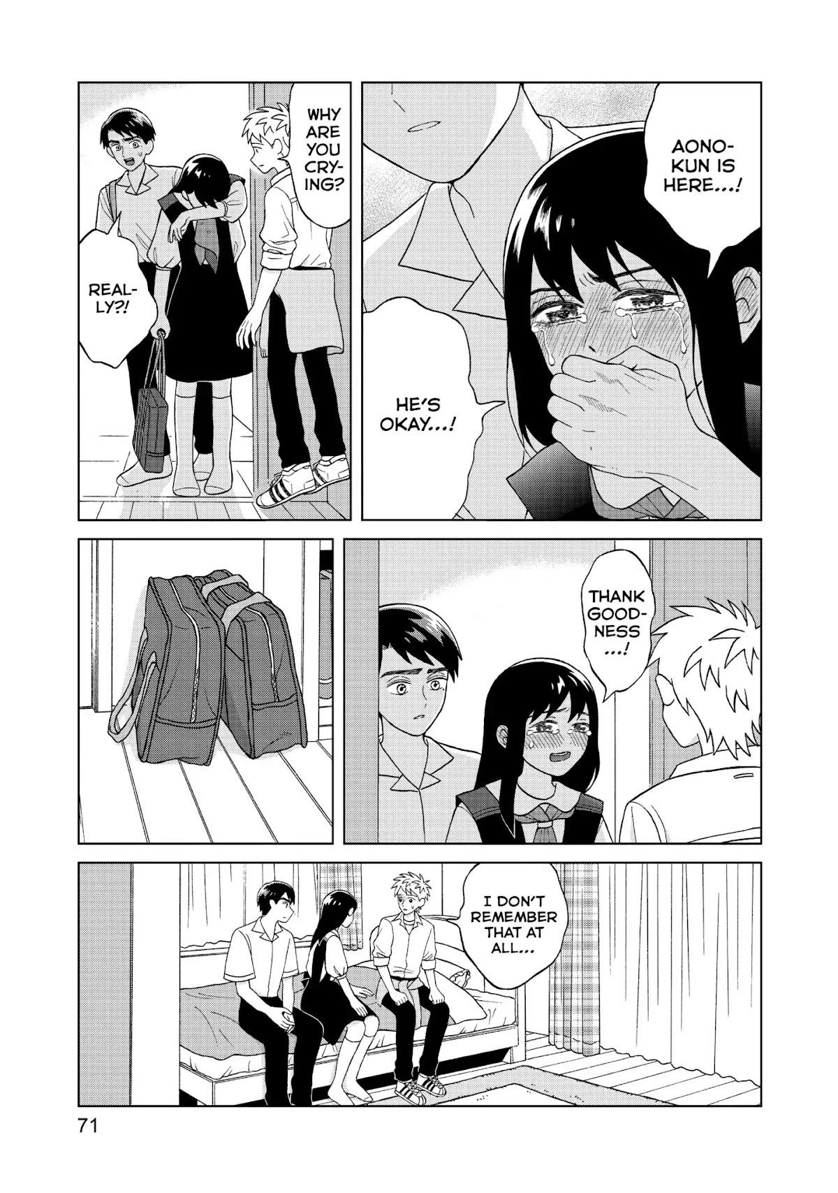 I Want to Hold Aono-kun so Badly I Could Die Chapter 7 page 33 - Chapter 7: The Ghost Study Group