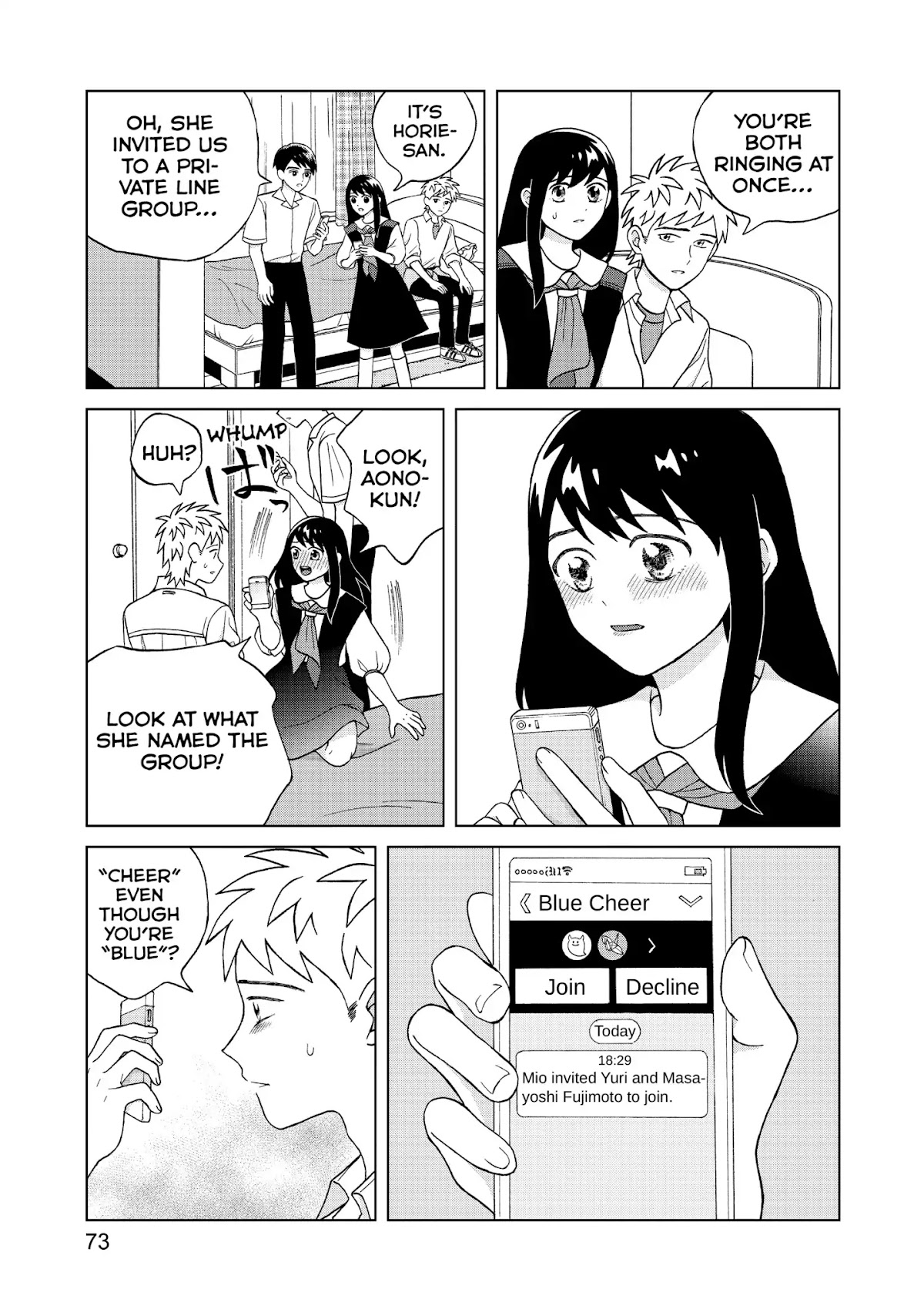 I Want to Hold Aono-kun so Badly I Could Die Chapter 7 page 35 - Chapter 7: The Ghost Study Group