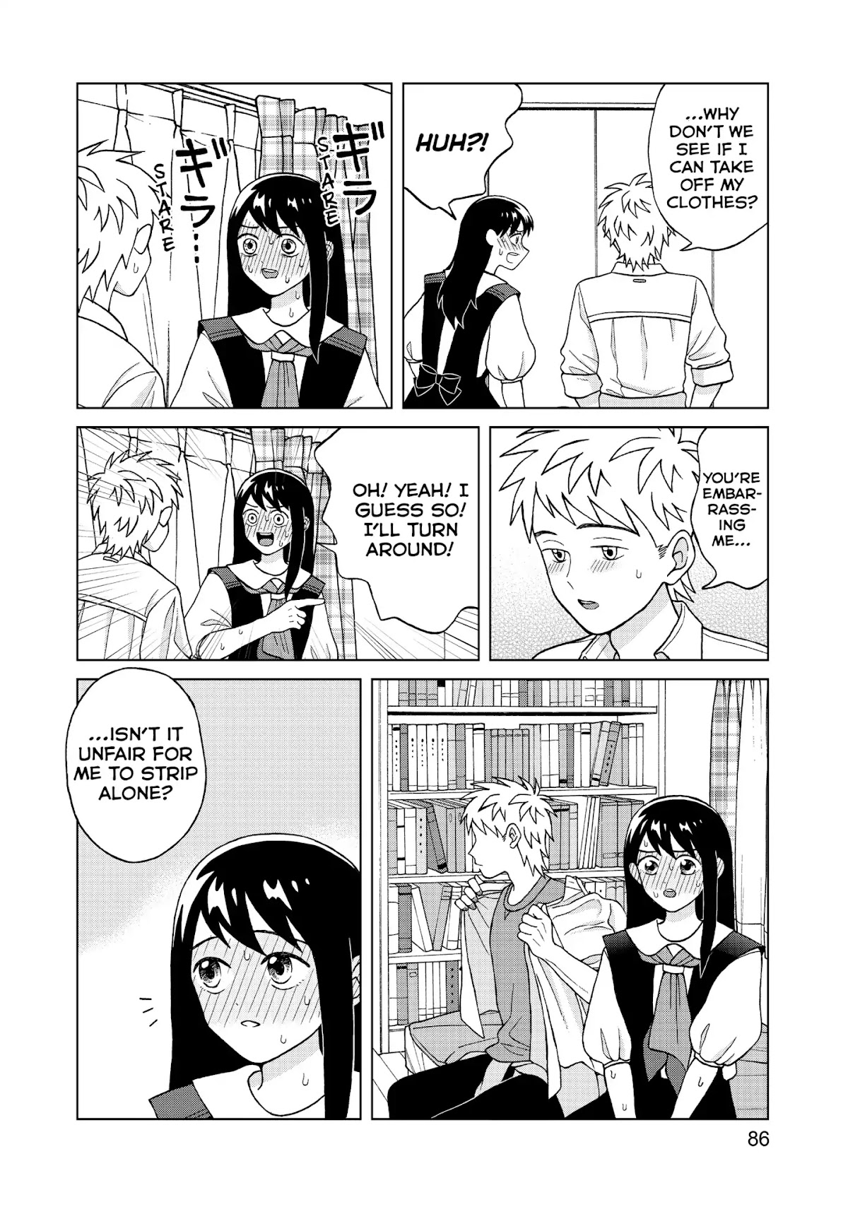I Want to Hold Aono-kun so Badly I Could Die Chapter 8 page 10 - Chapter 8: Undressing