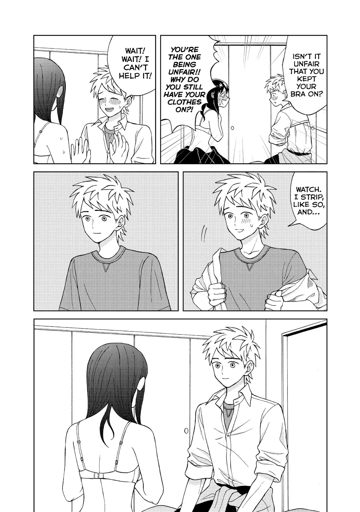 I Want to Hold Aono-kun so Badly I Could Die Chapter 8 page 15 - Chapter 8: Undressing