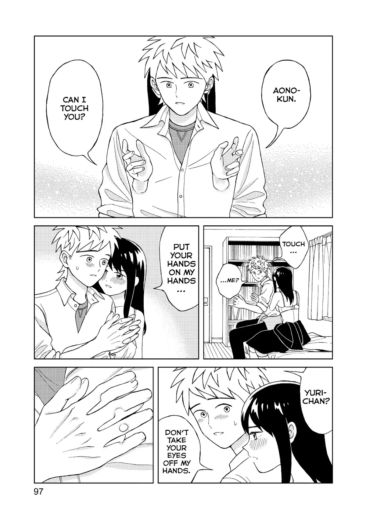 I Want to Hold Aono-kun so Badly I Could Die Chapter 8 page 21 - Chapter 8: Undressing