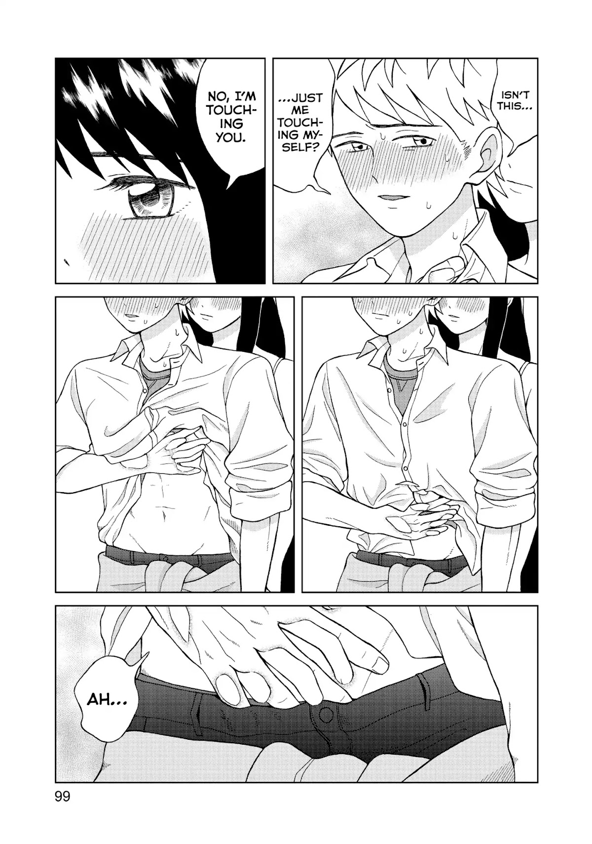 I Want to Hold Aono-kun so Badly I Could Die Chapter 8 page 23 - Chapter 8: Undressing