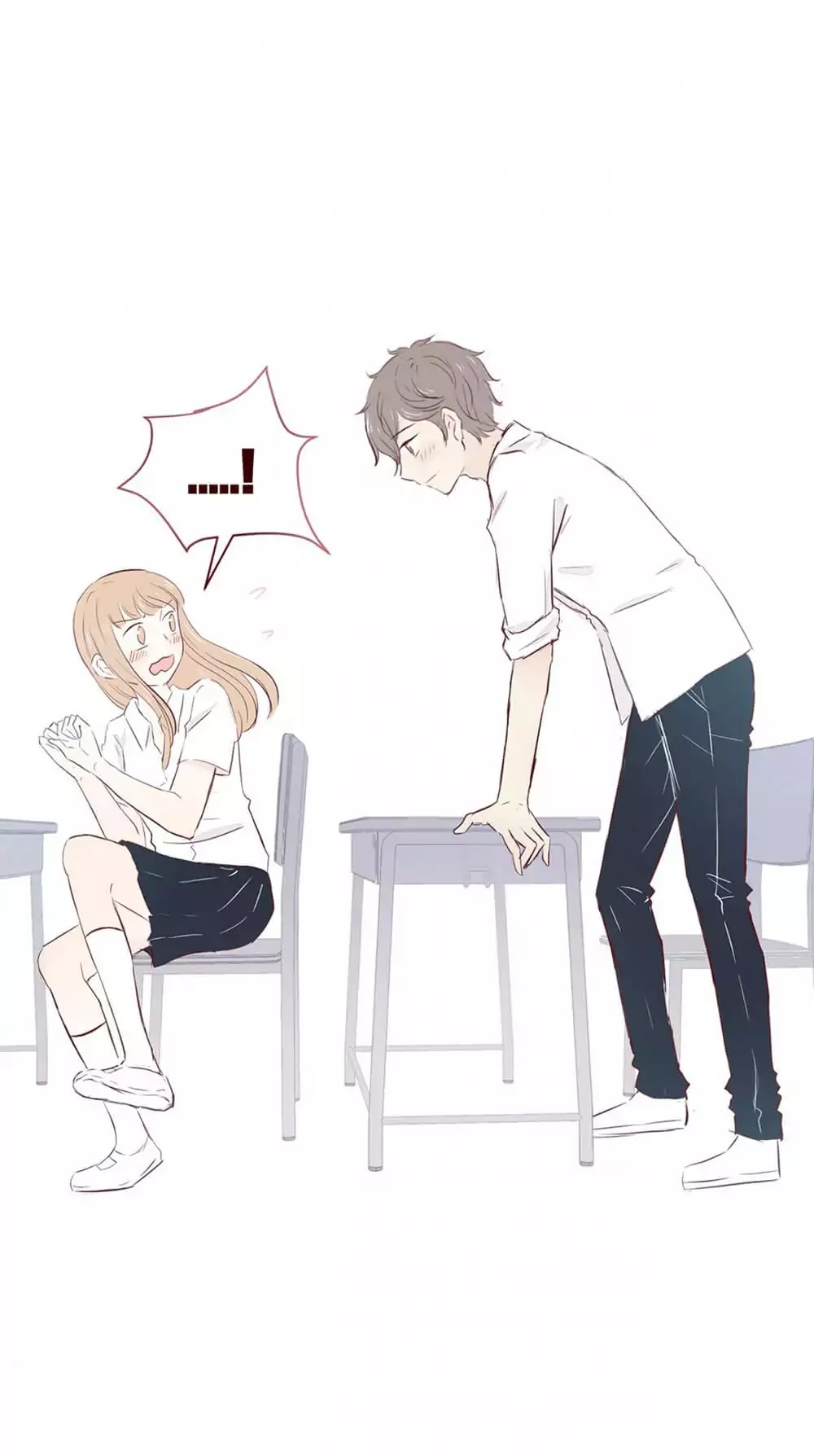 I want to Kiss you, in that Moment Chapter 1 page 11 - Chapter 1: When we're Alone in the Classroom