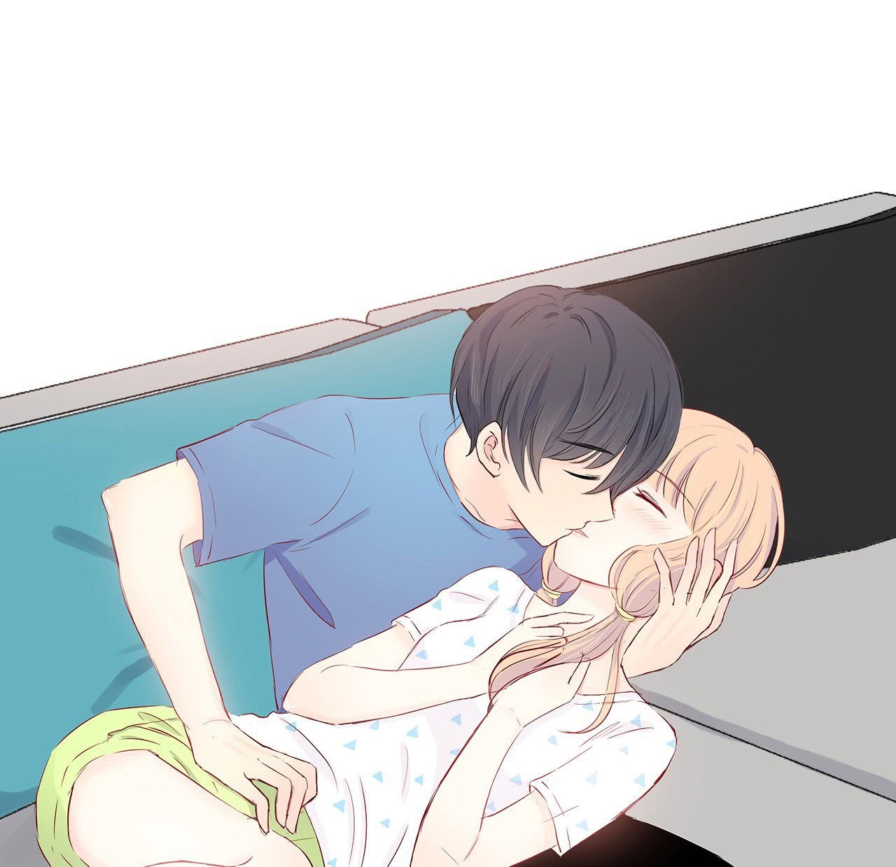 I want to Kiss you, in that Moment Chapter 6 page 21 - Chapter 6: You Started It
