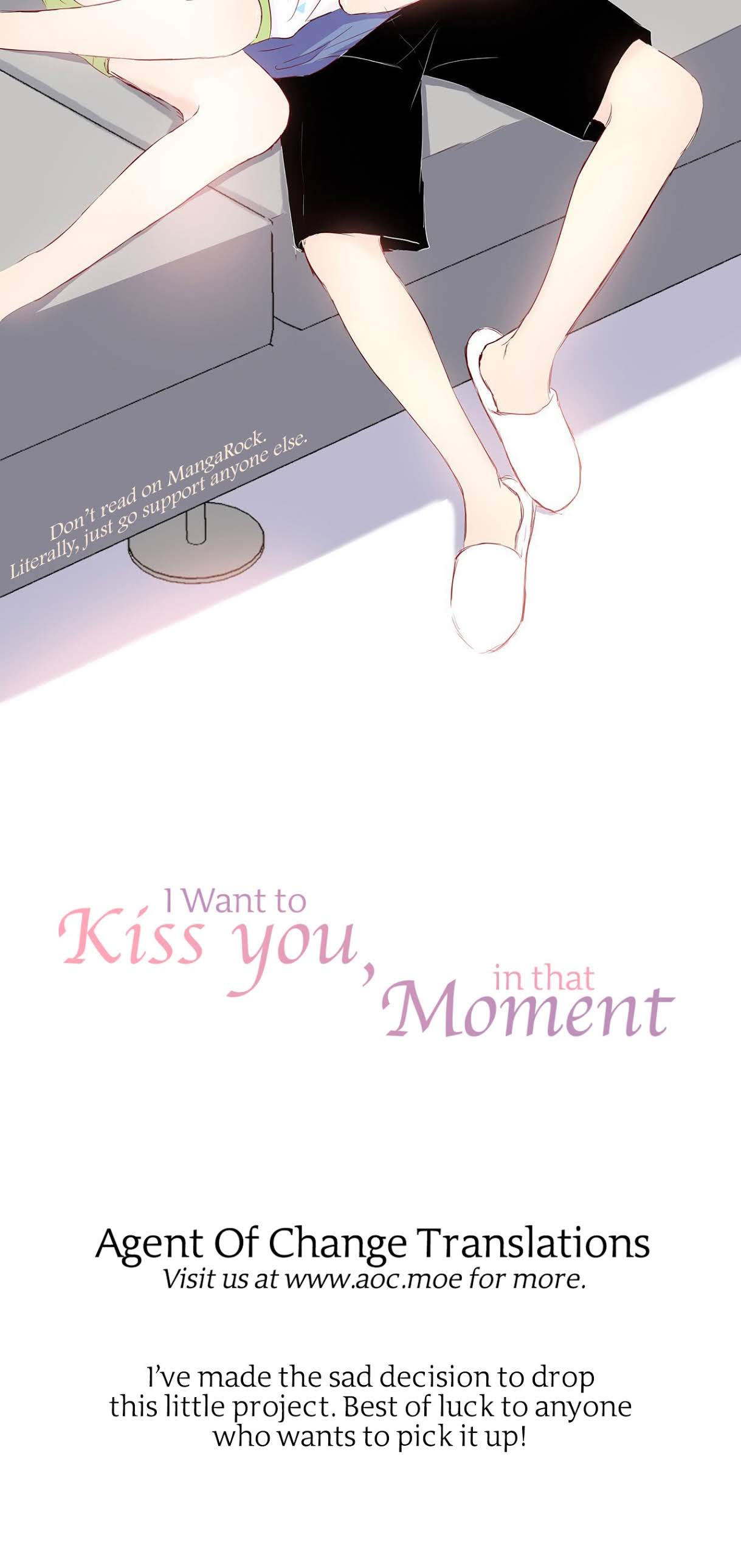 I want to Kiss you, in that Moment Chapter 6 page 22 - Chapter 6: You Started It