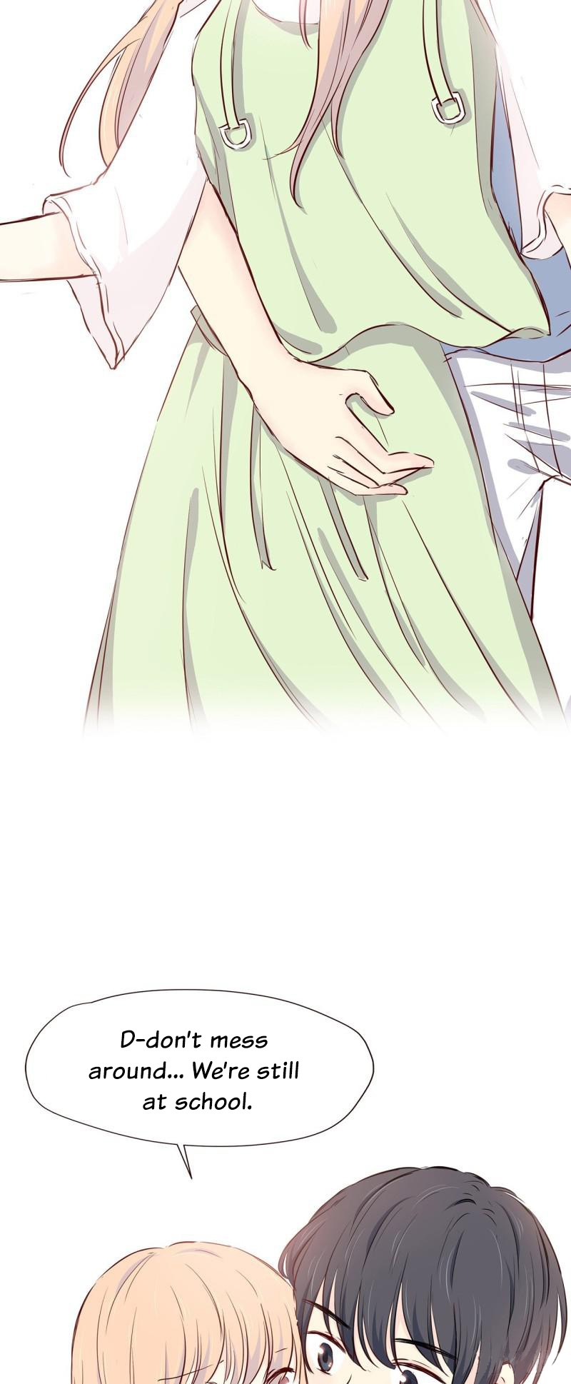 I want to Kiss you, in that Moment Chapter 7 page 12 - Chapter 7: Teacher, Your Lunch