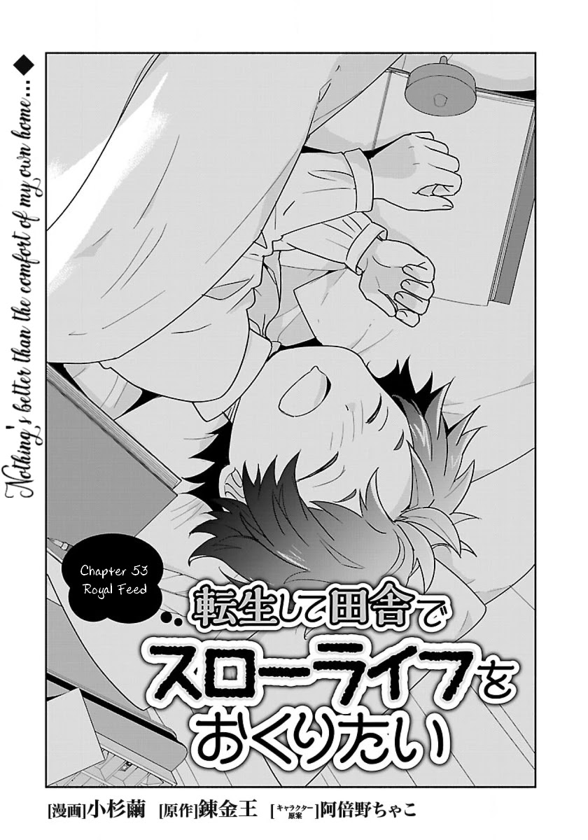 I Want to Live a Slow Life in the Countryside After Reincarnation Chapter 53 page 1 - Chapter 53: Royal Feed