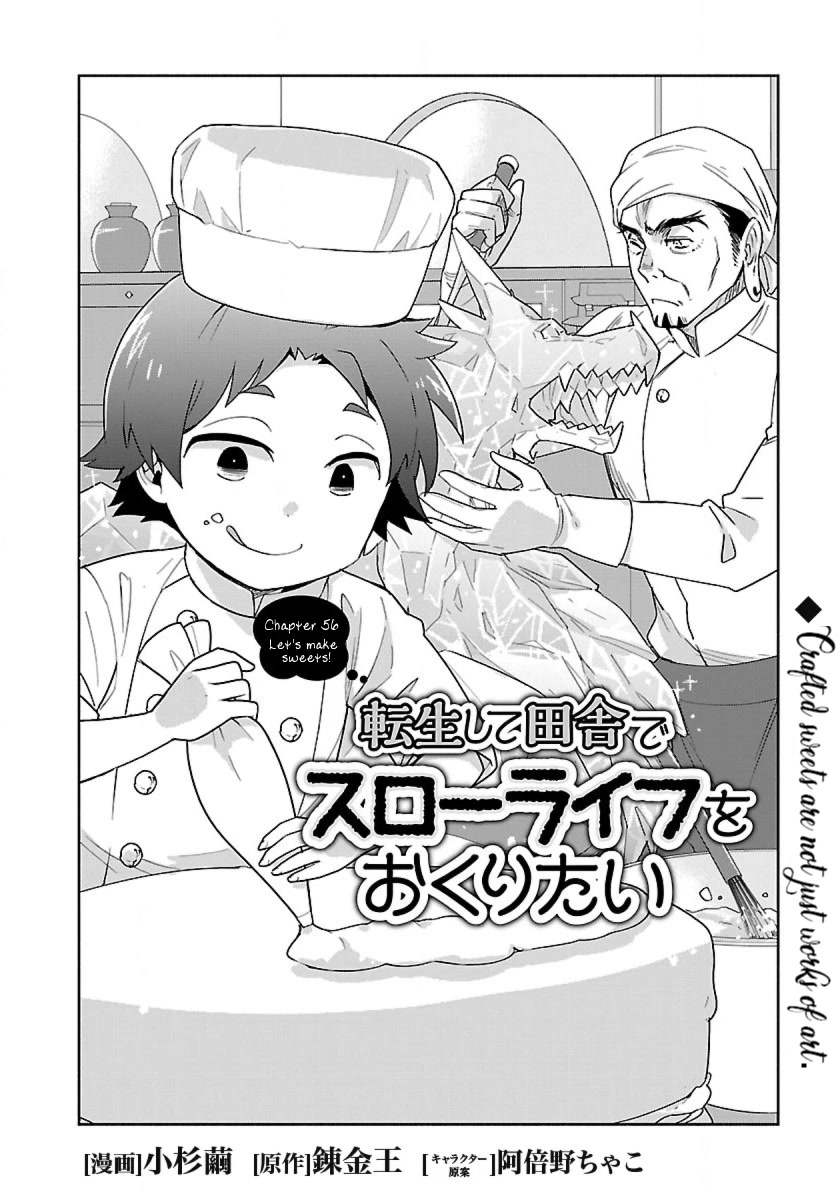 I Want to Live a Slow Life in the Countryside After Reincarnation Chapter 56 page 2 - Chapter 56: Let's Make Sweets!