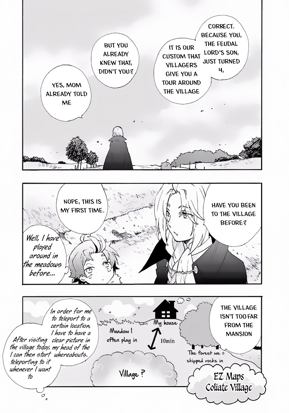 I Want to Live a Slow Life in the Countryside After Reincarnation Chapter 6 page 4 - Chapter 6: The Overly Composed 4-Year Old