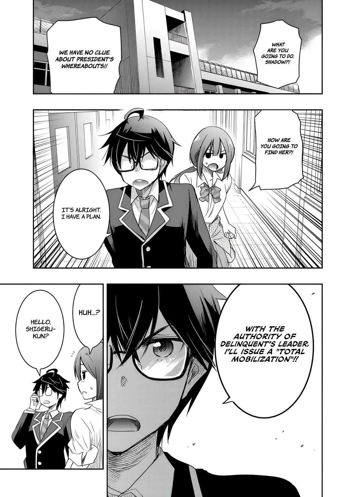 I Want to Marry Someone Stronger Than Me! Chapter 12 page 12 - Chapter 12: Delinquent's Leader Authority Activated