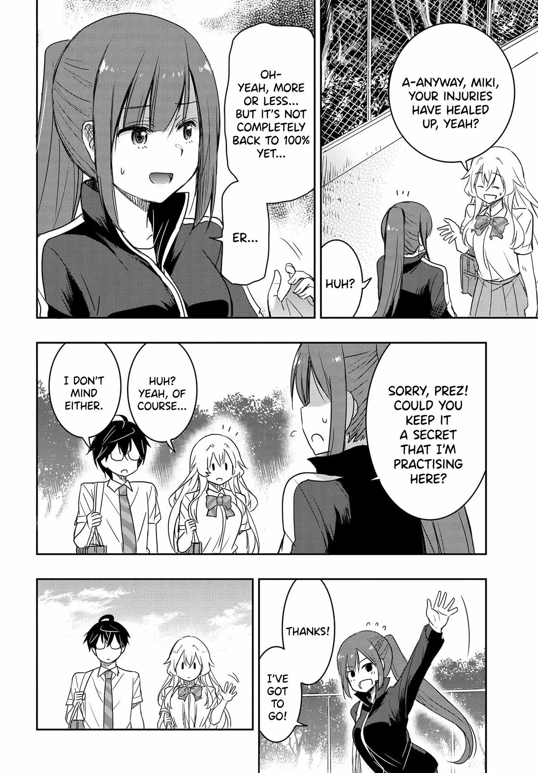 I Want to Marry Someone Stronger Than Me! Chapter 16 page 11 - Chapter 16: The Suspicious Tennis Club