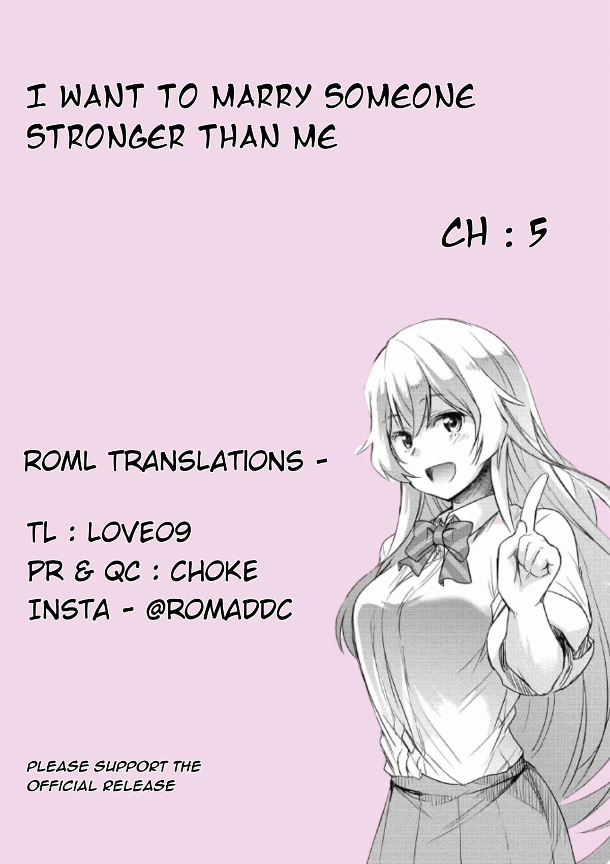 I Want to Marry Someone Stronger Than Me! Chapter 5 page 1 - Chapter 5