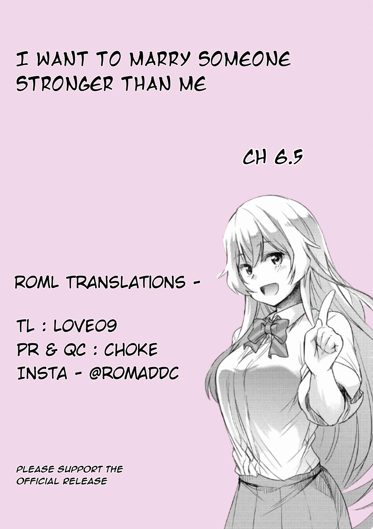 I Want to Marry Someone Stronger Than Me! Chapter 6.5 page 8 - Chapter 6.5