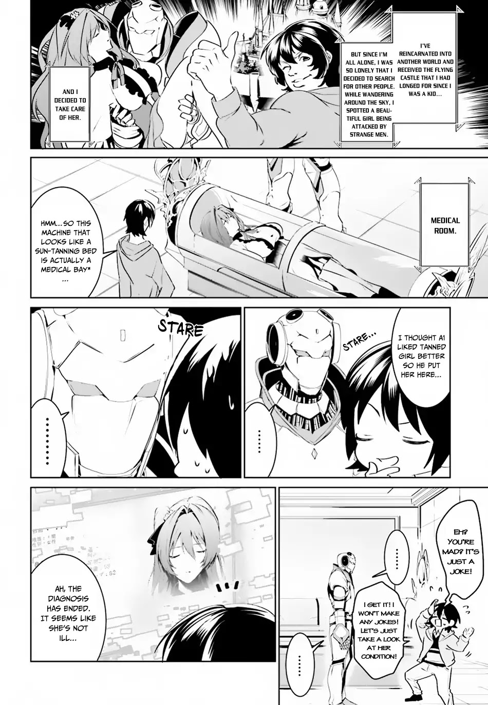 I Want To Play Happily Because I Got The Heavenly Castle Chapter 2 page 3 - Chapter 2
