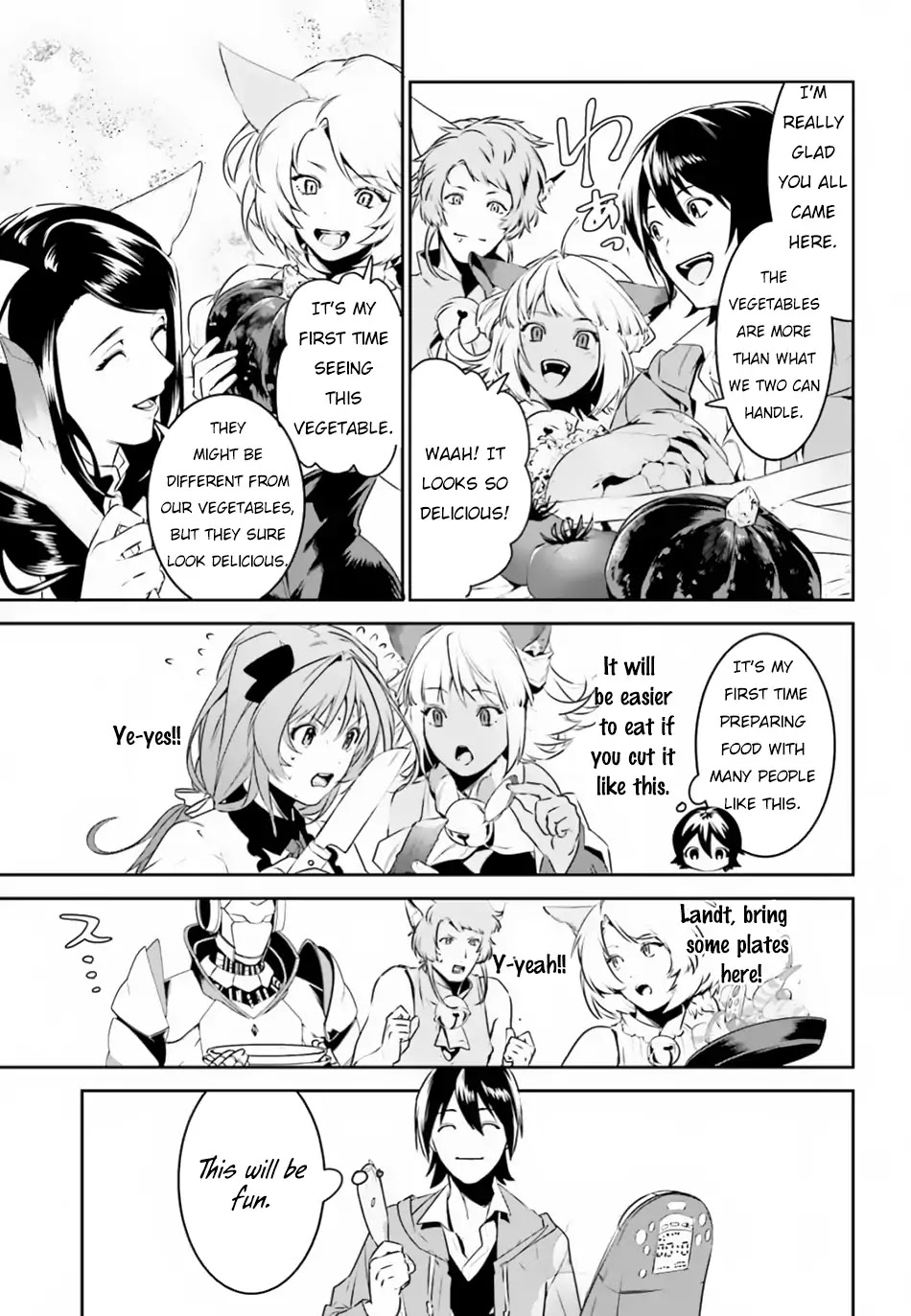 I Want To Play Happily Because I Got The Heavenly Castle Chapter 4 page 14 - Chapter 4