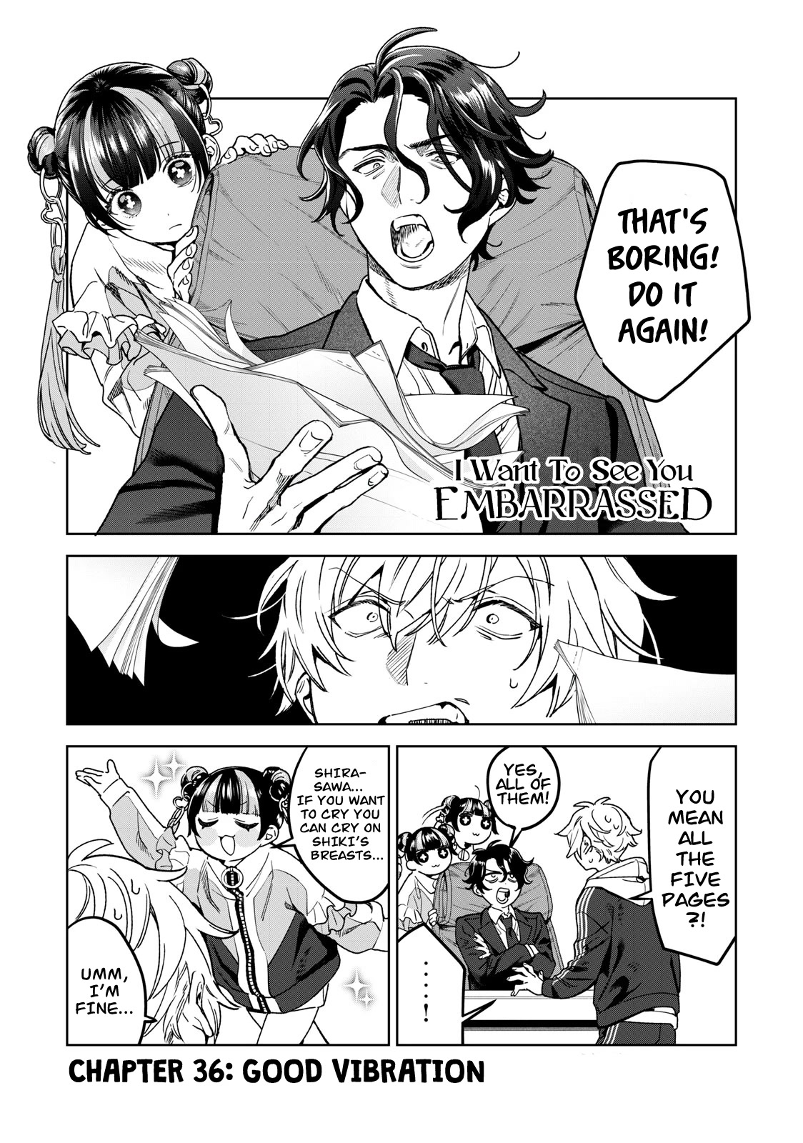 I Want To See You Embarassed Chapter 36 page 2 - Chapter 36: Good Vibration
