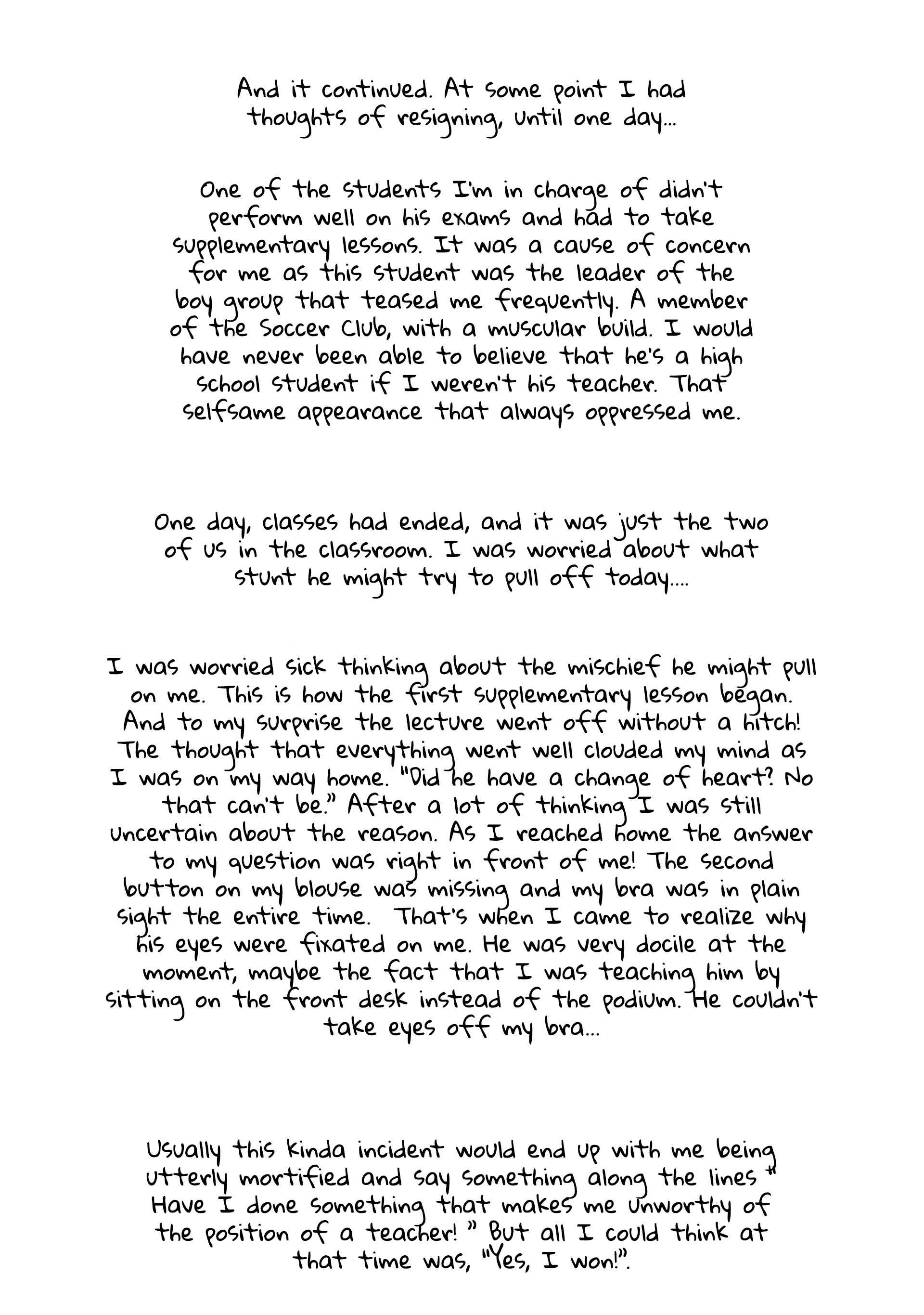 I Want To See You Embarassed Chapter 47.1 page 7 - Chapter 47.1: Extra 1