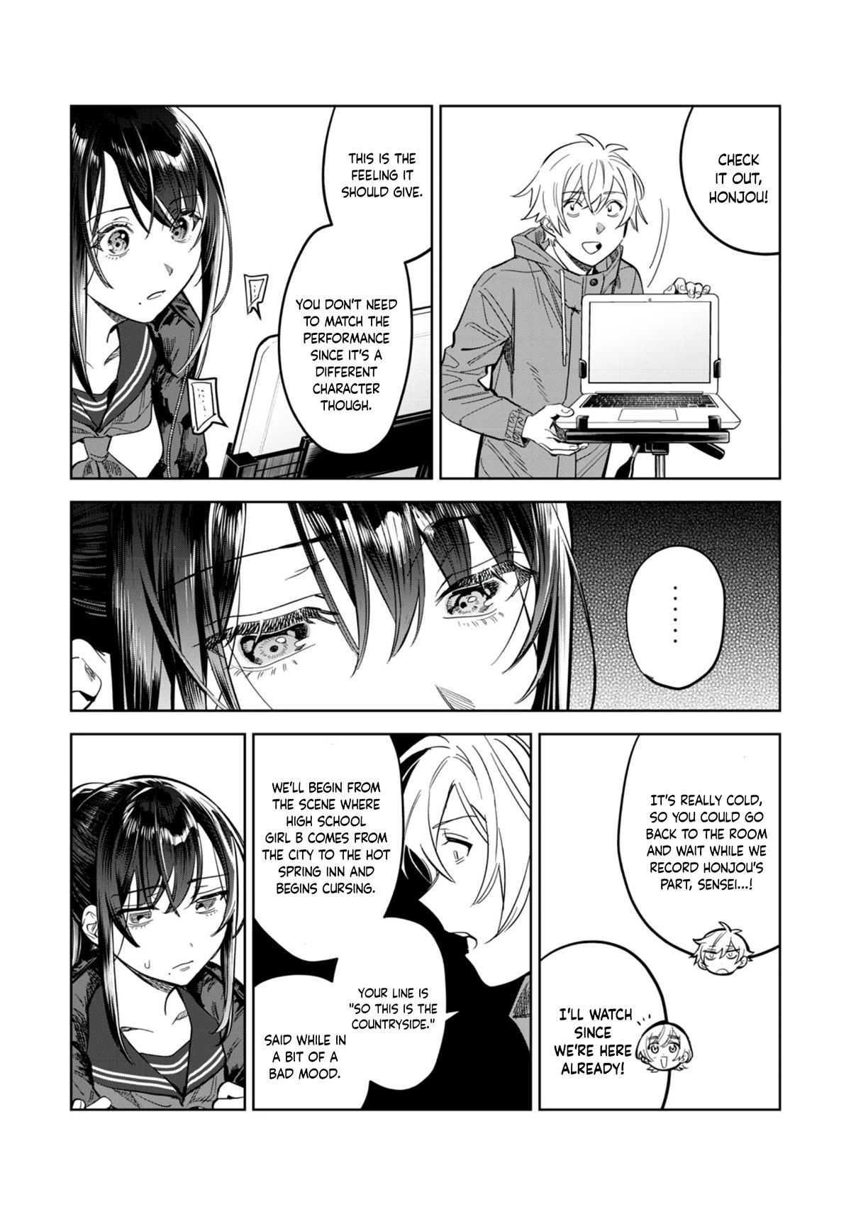I Want To See You Embarassed Chapter 55.1 page 11 - Chapter 55.1: Ham Actress Honjou-san