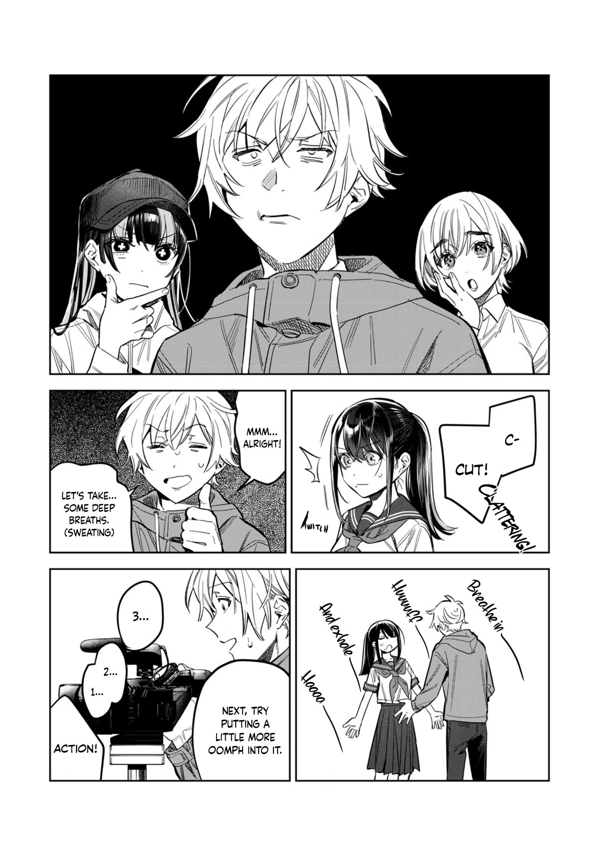 I Want To See You Embarassed Chapter 55.1 page 14 - Chapter 55.1: Ham Actress Honjou-san