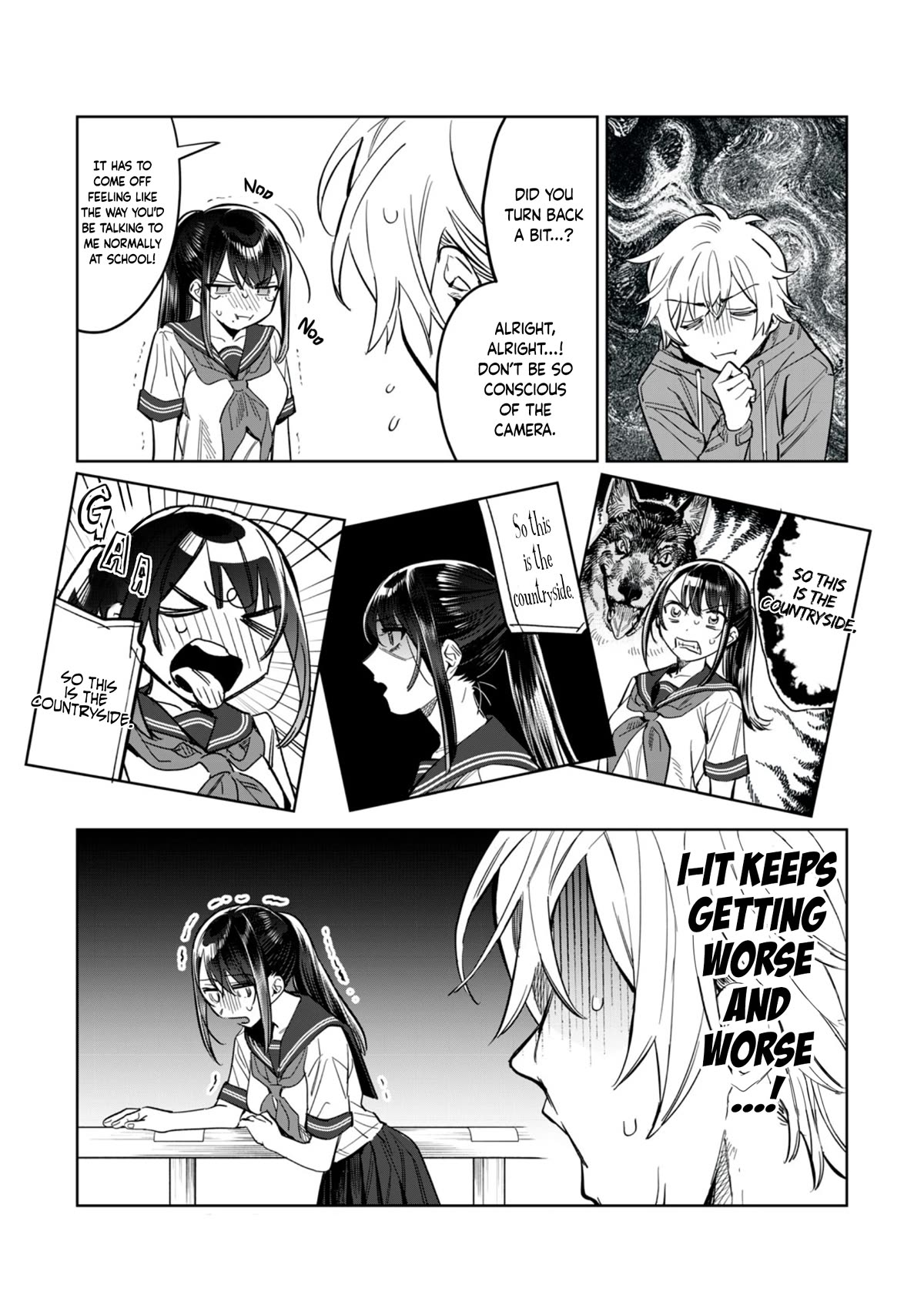 I Want To See You Embarassed Chapter 55.1 page 16 - Chapter 55.1: Ham Actress Honjou-san