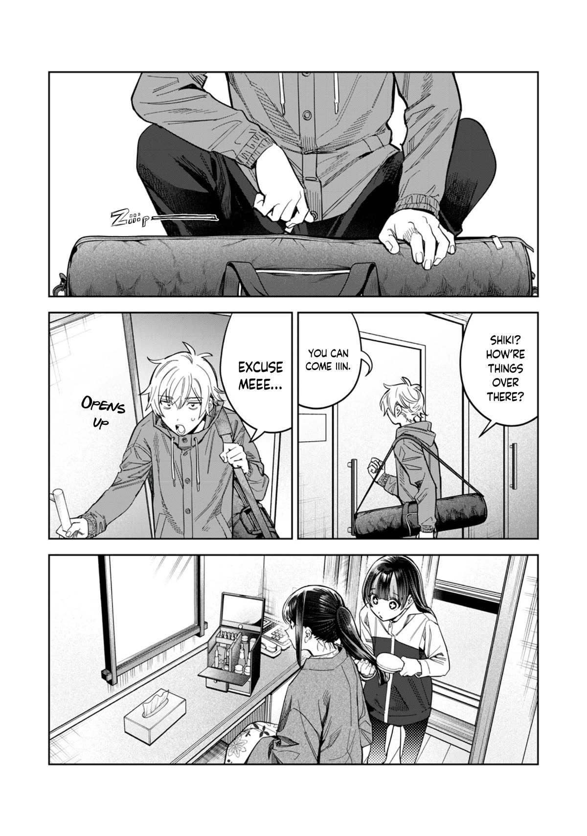 I Want To See You Embarassed Chapter 55.1 page 4 - Chapter 55.1: Ham Actress Honjou-san