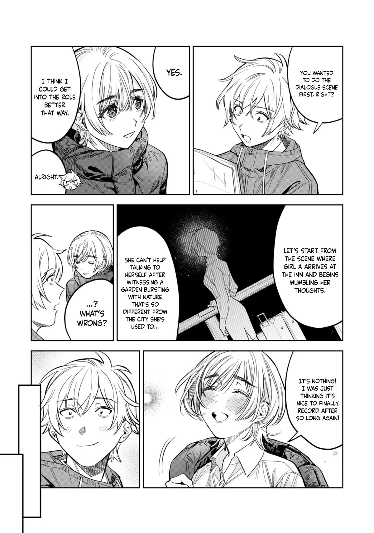 I Want To See You Embarassed Chapter 55.1 page 8 - Chapter 55.1: Ham Actress Honjou-san