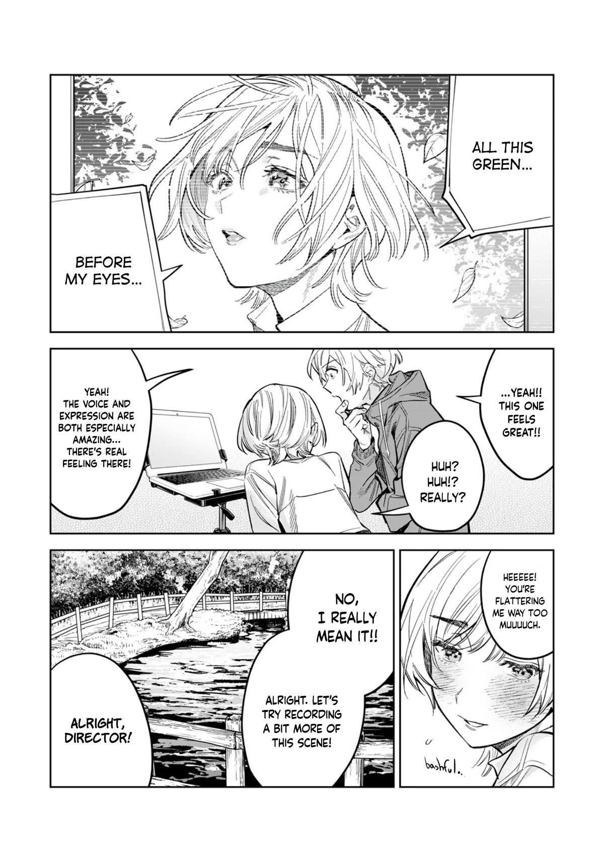I Want To See You Embarassed Chapter 55.1 page 9 - Chapter 55.1: Ham Actress Honjou-san