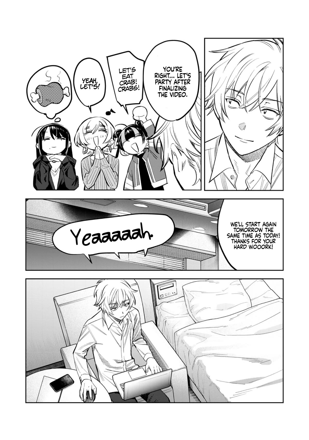 I Want To See You Embarassed Chapter 56.2 page 8 - Chapter 56.2: Extended Time...