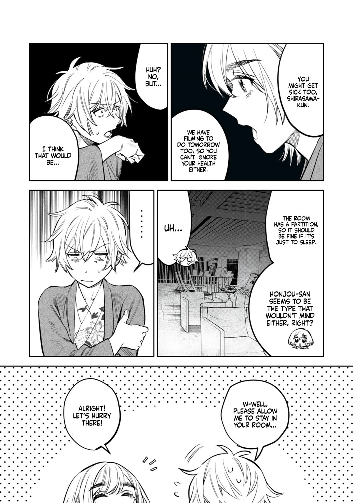 I Want To See You Embarassed Chapter 57.1 page 12 - Chapter 57.1: Want to go to… my room?