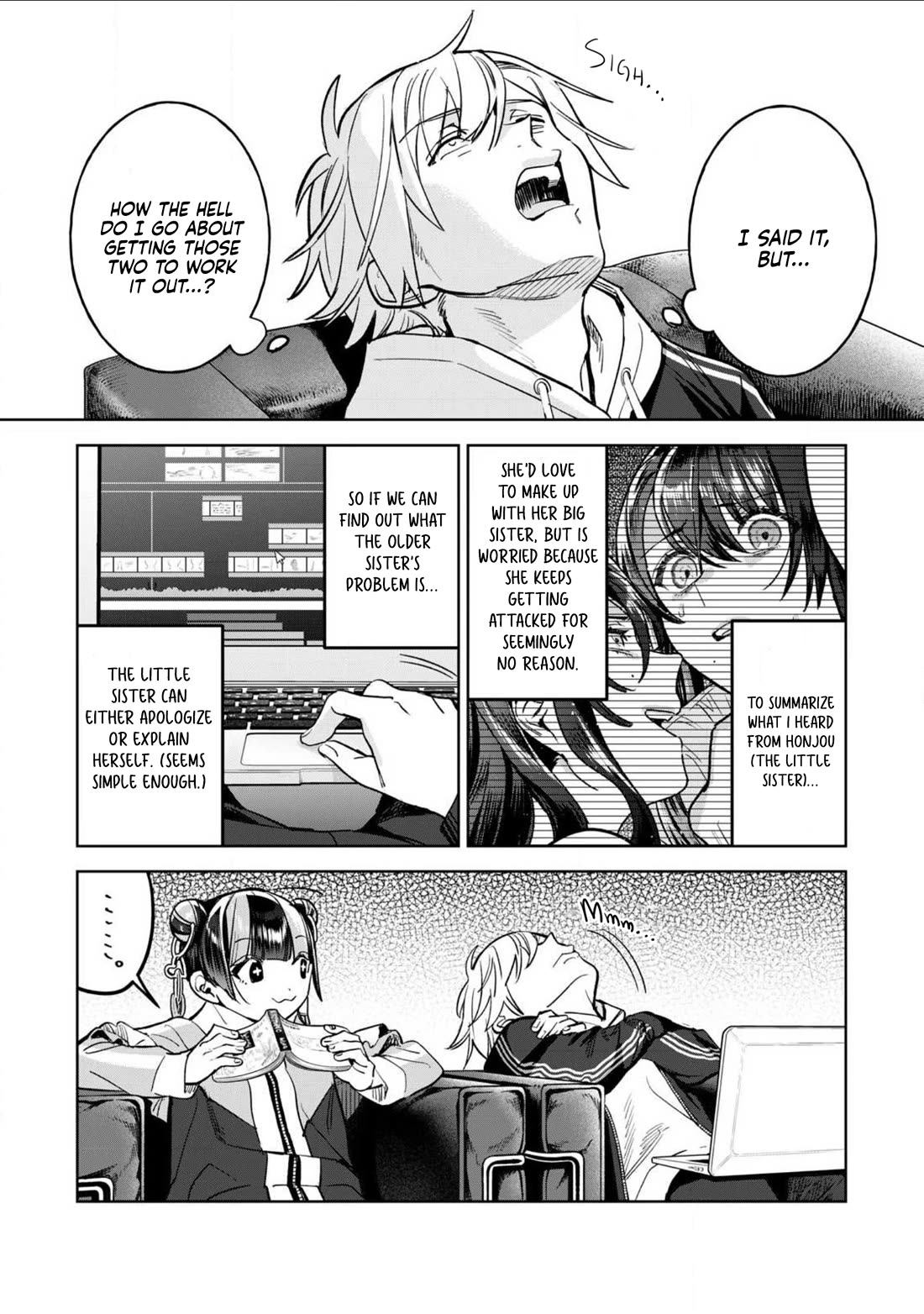 I Want To See You Embarassed Chapter 67.1 page 4 - Chapter 67.1: The Big Sister is a Virgin