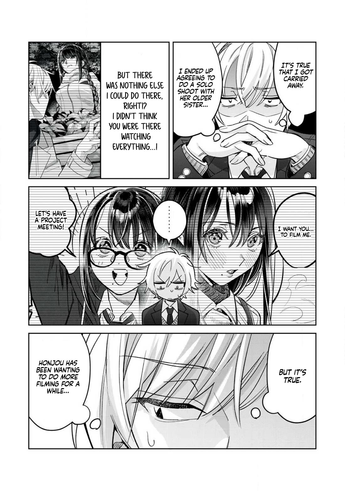 I Want To See You Embarassed Chapter 70.1 page 12 - Chapter 70.1: Cheerful Big Sister X Rebellious Little Sister