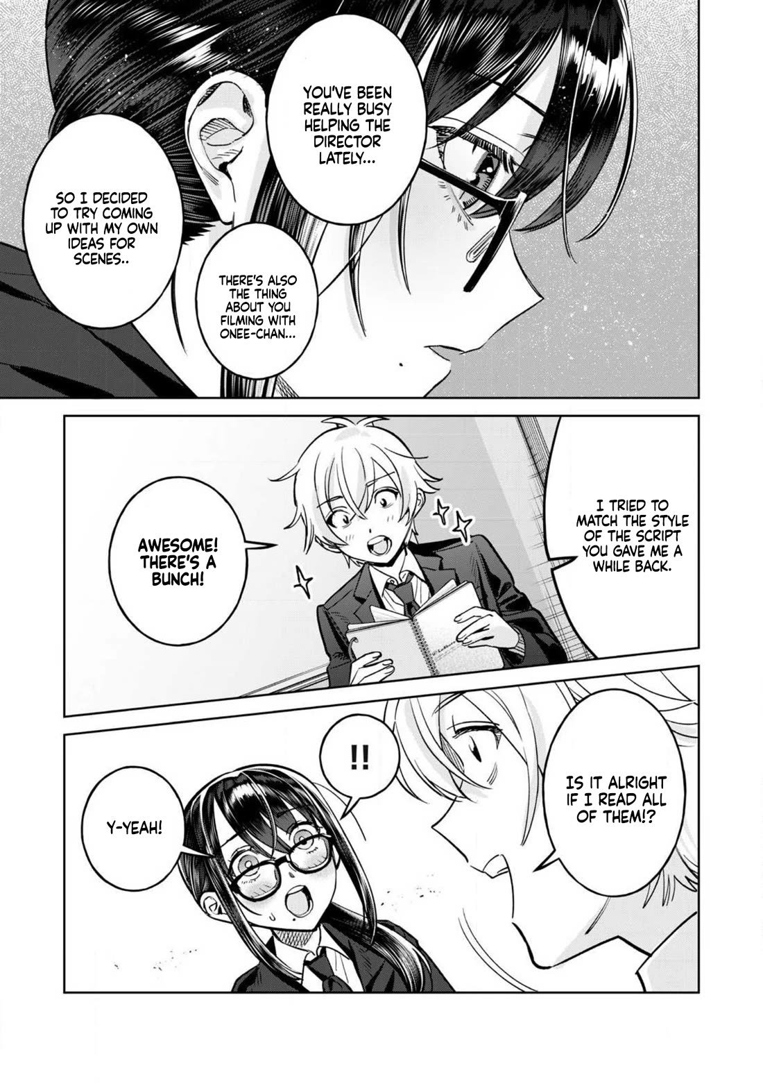 I Want To See You Embarassed Chapter 73.2 page 3 - Chapter 73.2: Honjou's Project