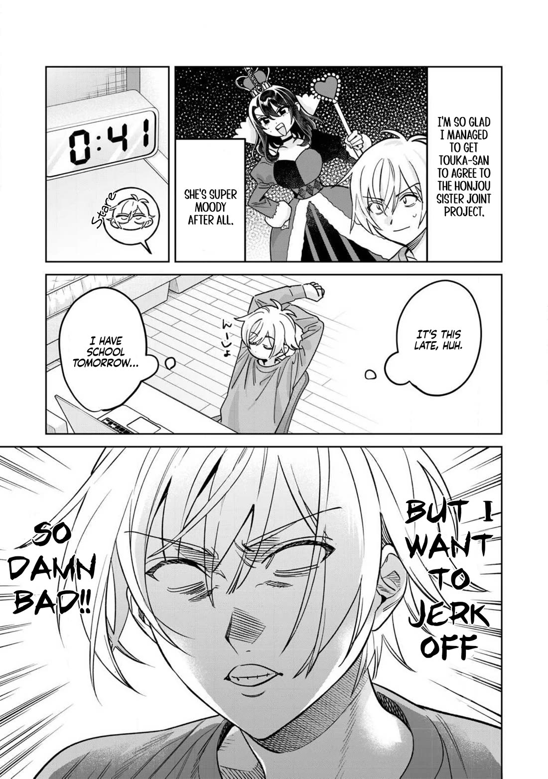 I Want To See You Embarassed Chapter 78.1 page 4 - Chapter 78.1: The Ultimate Wank...? Nay! The Supreme Wank!