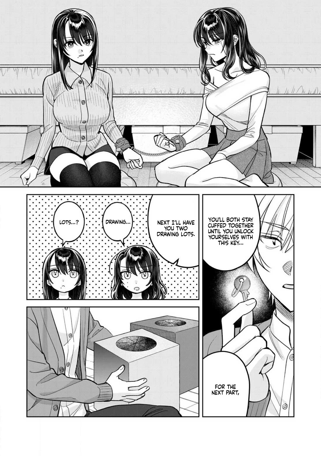 I Want To See You Embarassed Chapter 79.1 page 10 - Chapter 79.1: Touka-chan draws the losing lot.