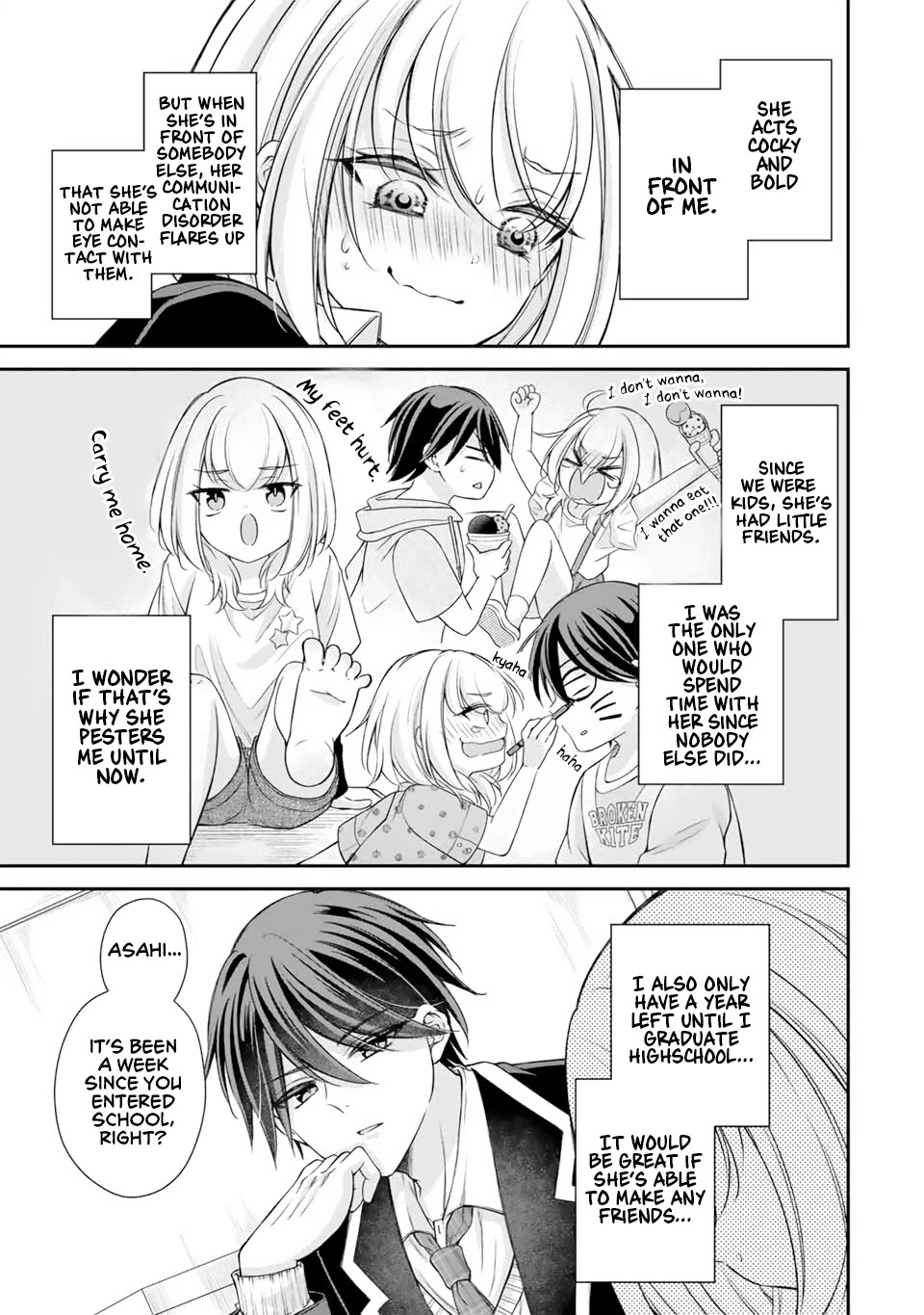 I Want to Teach that Cheeky Asahi-chan a Lesson Chapter 1 page 10 - Chapter 1: Shall I become your Girlfriend for you?