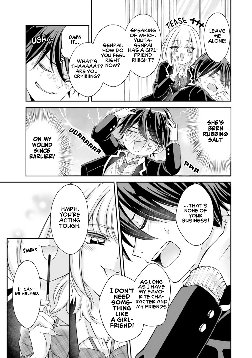 I Want to Teach that Cheeky Asahi-chan a Lesson Chapter 1 page 12 - Chapter 1: Shall I become your Girlfriend for you?