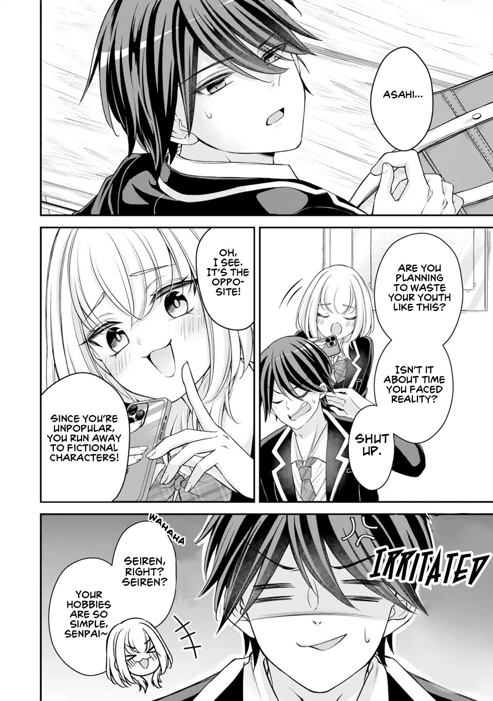 I Want to Teach that Cheeky Asahi-chan a Lesson Chapter 1 page 5 - Chapter 1: Shall I become your Girlfriend for you?
