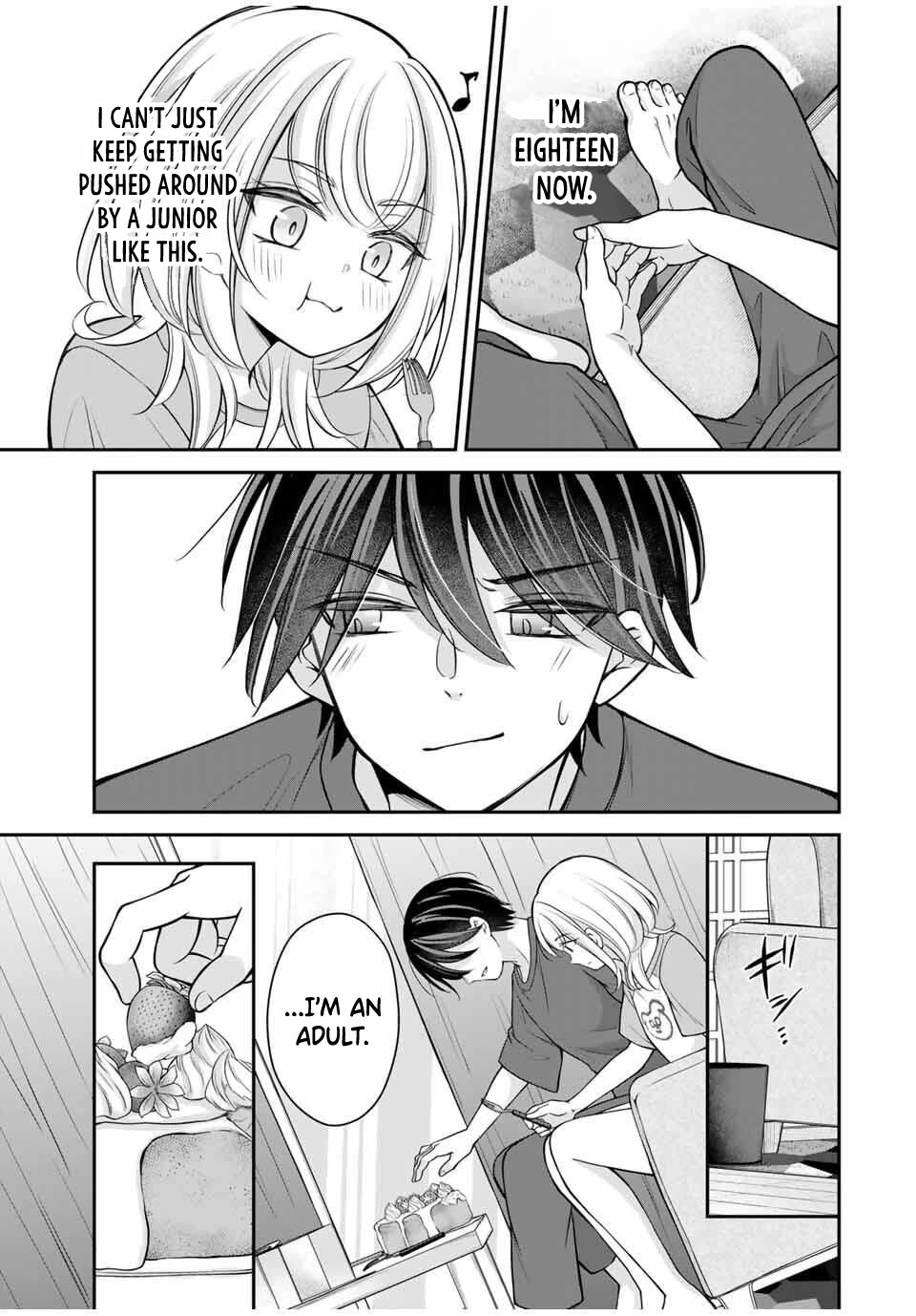 I Want to Teach that Cheeky Asahi-chan a Lesson Chapter 15 page 10 - Chapter 15: Since I'm an Adult